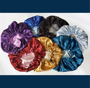 Reversible Satin Bonnet