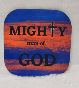 MIGHTY man of GOD Mug Set