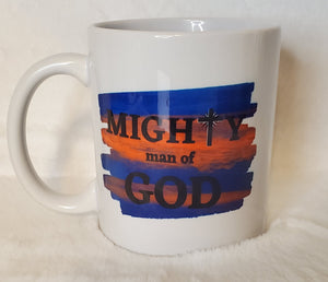 MIGHTY man of GOD Mug Set