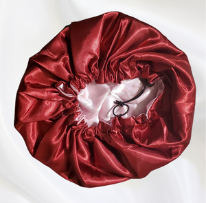 Reversible Satin Bonnet