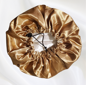 Reversible Satin Bonnet